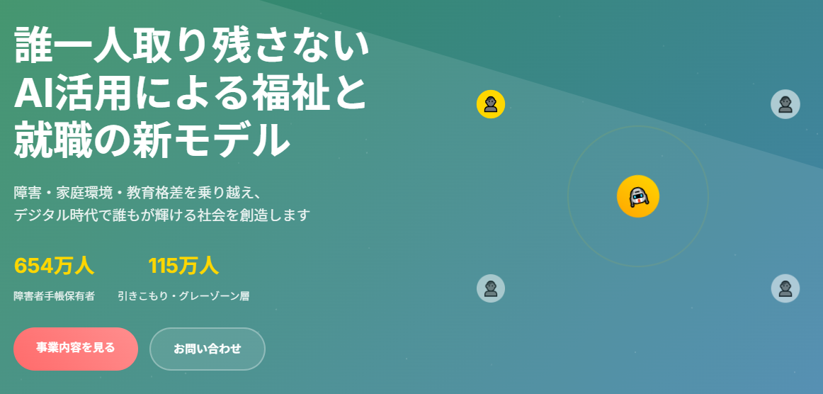 AYATORIランディングページを公開しました